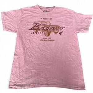 Large Ford Bronco "Rare Breed" T-shirt - Pink